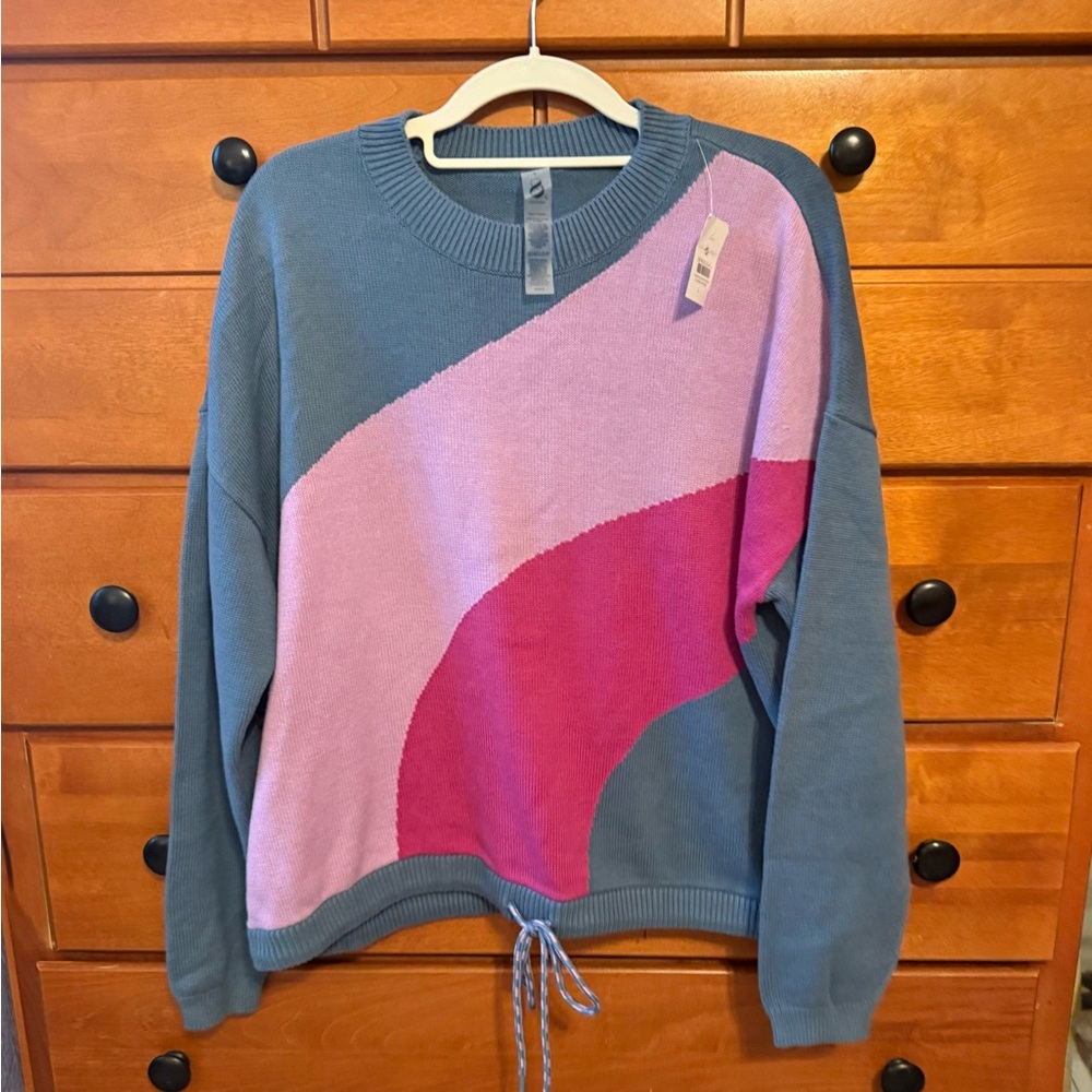 NWT Lou & Grey Colorblock Sweater